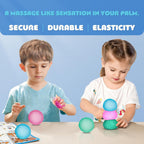 Textured Sensory Stress Balls – Soft Squeeze Fidget Toys