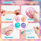 Jelly Squishy Stress Ball – Soft Slow-Rising Sensory Fidget Toy