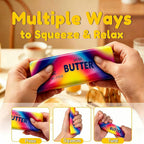 Food-Inspired Squishy Fidget Toys – Soft Slow-Rising Sensory Squeeze Toys