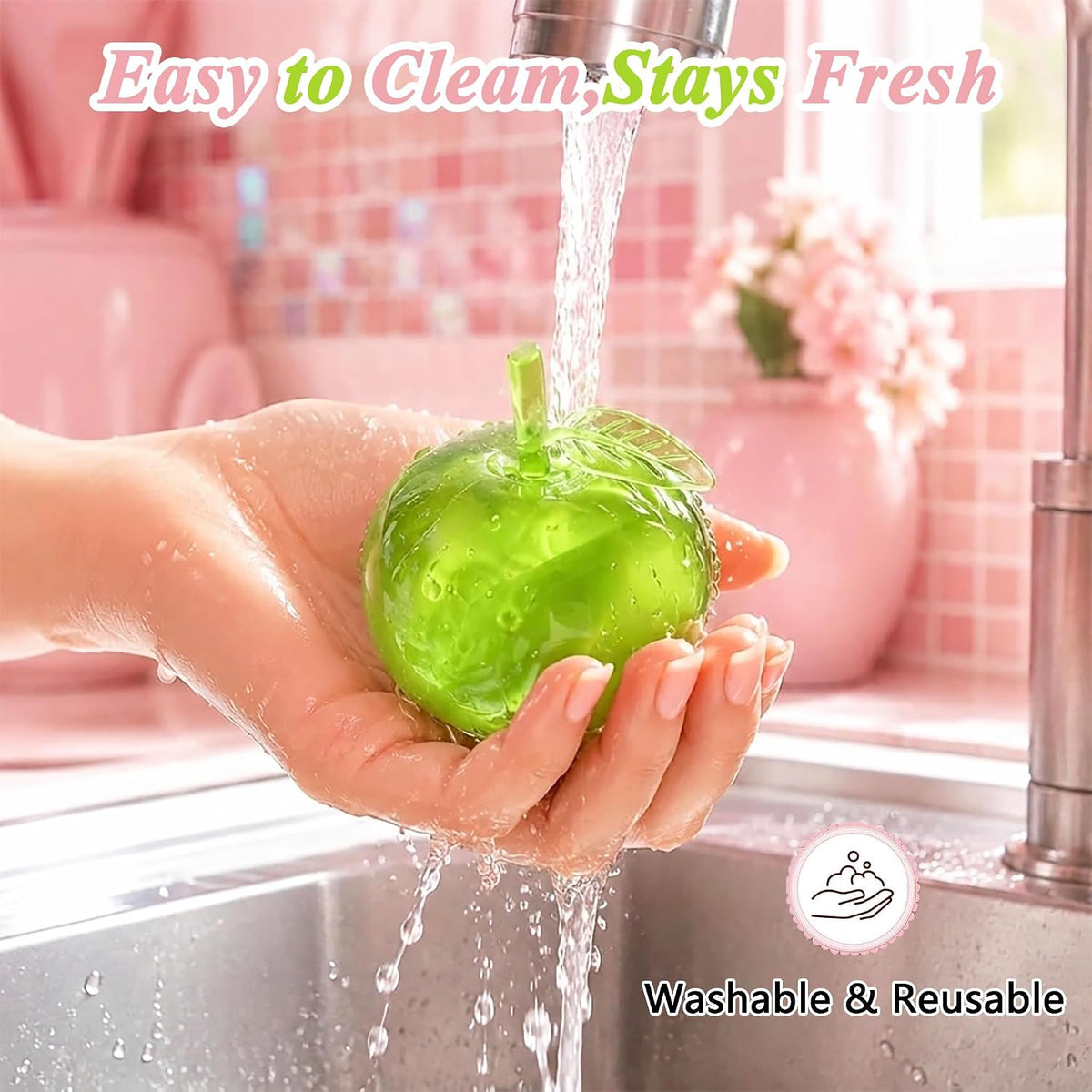 Apple Squishy Toys – Slow-Rising Fruit Squeeze Fidget Set