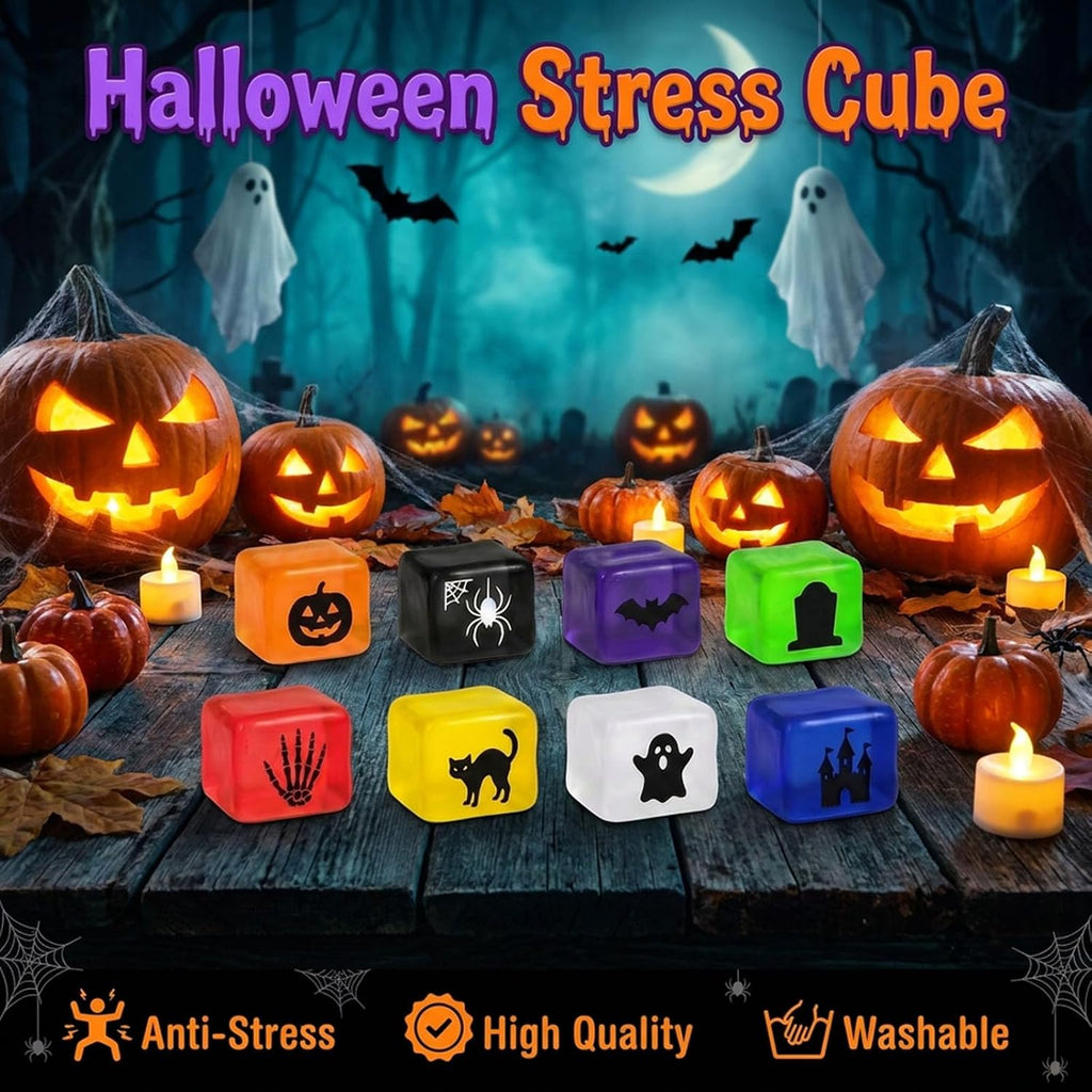 Halloween Squishy Fidget Toys – Spooky Sensory Squeeze Toys & Party Favors
