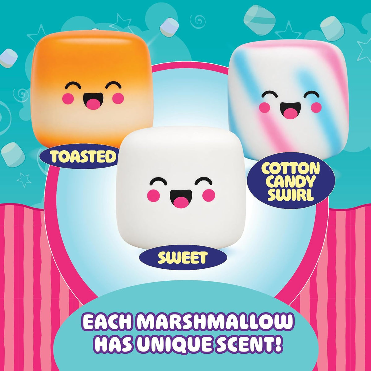 Marshmallow Squishy Fidget Toy – Soft Slow-Rising Sensory Squeeze Toy