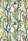 Wall Vision WV1757 Melodi Light Grey Folk Wallpaper